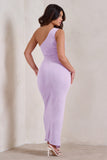 Athena Lilac One Shoulder Maxi Dress